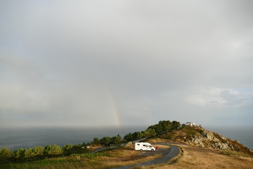 Regenbogen über Cabo de Finisterre 4