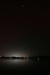 Sternschnuppe im Orion erwischt