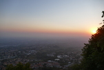 Was für ein toller Ausblick  von hier oben bei Sonnenaufgang, San Marino 