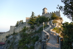 Ich hab die Burg für mich allein, San Marino auf dem Monte Titano.