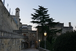 San Marino hier oben am Morgen - kein Mensch da...