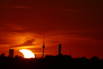 SOFI 12.8.26, 20.34 Uhr, Das Ende der SOFI ist von Dtschl aus nicht zu sehen - Sonnenuntergang