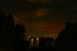 Beim genauen Hinschauen erblickt man leichte Polarlichter, selbst von Erkner aus, 10.10.26