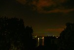 Der Große Wagen hat sich hier mit leicht grünen Polarlichtern verziert, Erkner, 10.10.26